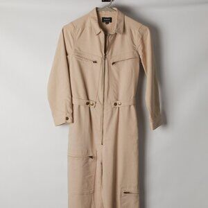 Stylish industrial urban Bardot jumper